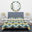 Ensemble de housse de couette abstraite Mid-Century-40703362