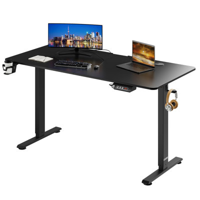 Adjustable Metal Base Writing Desk