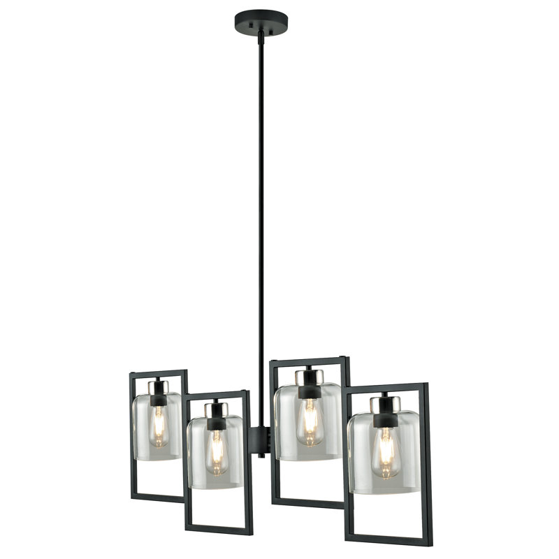 Tilda 4 - Light Dimmable Geometric Chandelier