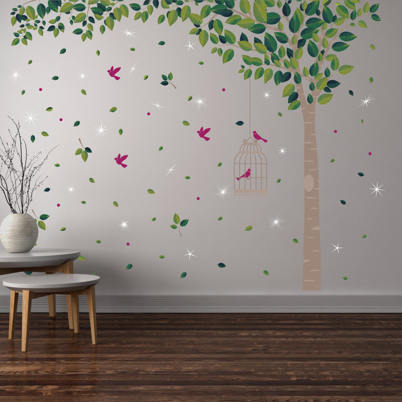 Plants & Flowers Non-Wall Damaging Wall Decal