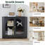 Armoire d'appoint d'angle à 2 portes-1092825019