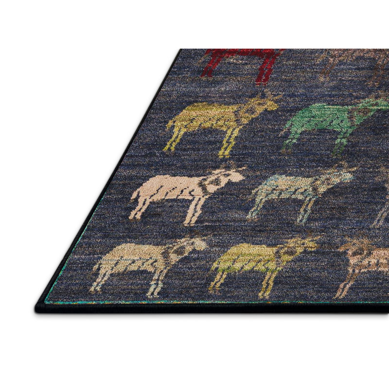 Satanta Abstract Indoor Rug, Rectangle 5' x 7'