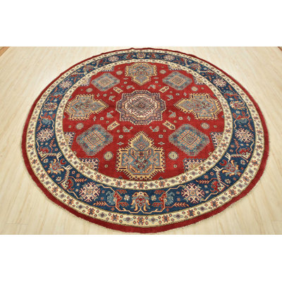 Tapis unique rouge de 8 pi 9 po x 8 pi 10 po One-of-a-Kind