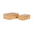 Ori Modern Two-Piece Rattan Stacking Storage Box Set