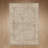 Oriental  Machine Washable Performance Pink / Gray / Beige Indoor Area Rug with Non-Slip Backing-1347307093