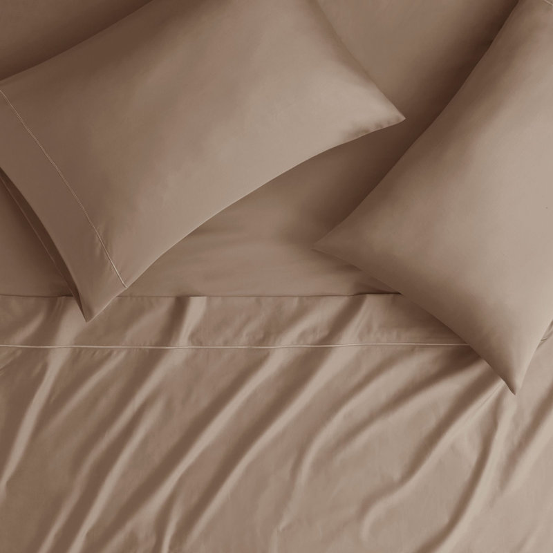 600 Thread Count Rose Gold Pima Cotton King Sheet Set