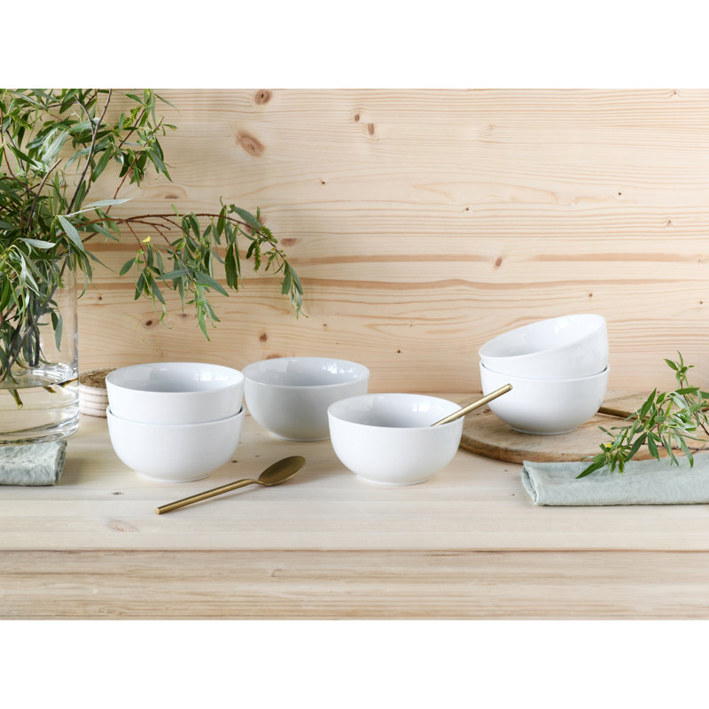 Luna 600ml Porcelain Cereal Bowl