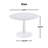 Compact 5 Piece Dining Table Sets(must Include Both Table And Chair), Mdf Modern Kitchen Home
