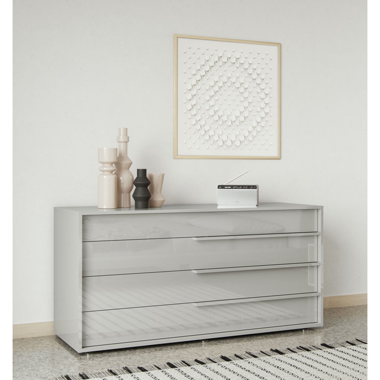 Mangotsfield 60" W 4-Drawer Soft-Close Dresser