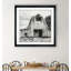«Black and White Barn II», reproduction d'art-40495000-40496599