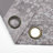 Deavion Velvet Curtains Metal Grommets Room Darkening with Gold Foil Print 2 Panel Set-106462134-106462127