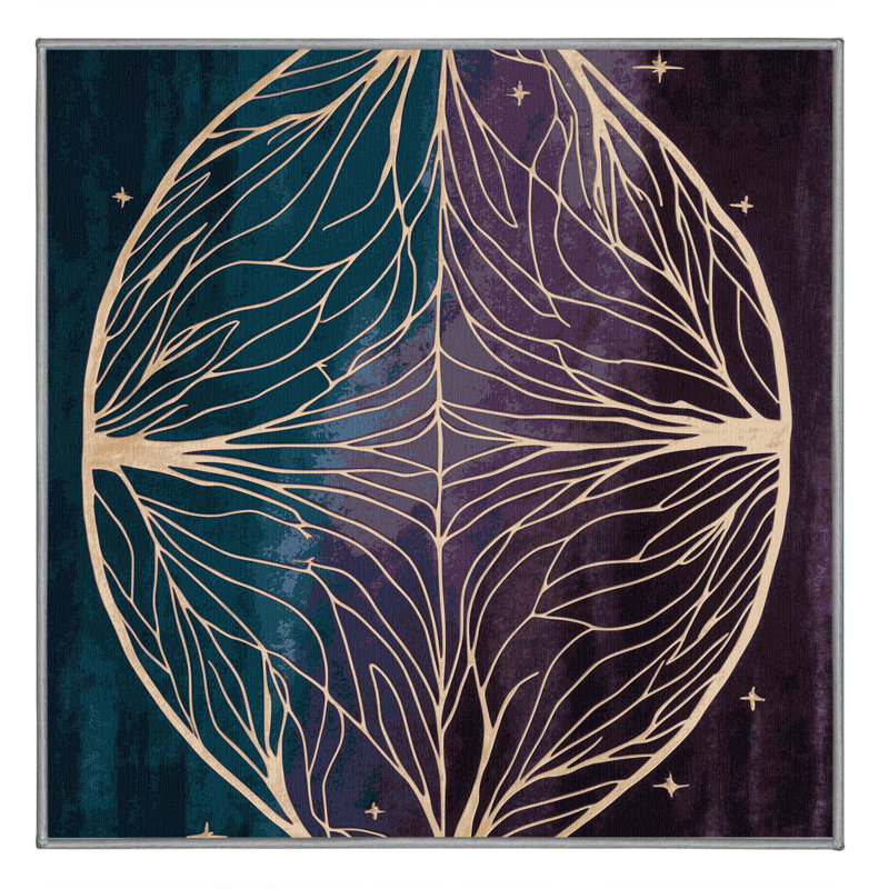 Veil Of Ivy Rug, Square 8'