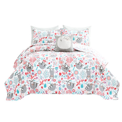 Hygge Sloth Quilt Set