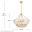 Azalea 12 - Light Steel Chandelier