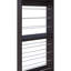 Étagère à chaussures ouverte avec rails en métal, neuf tablettes, cadre en panneau de particules, riche pour le rangement de la chambre à coucher et étagère décorative en bois à plusieurs niveaux, besoins de finition