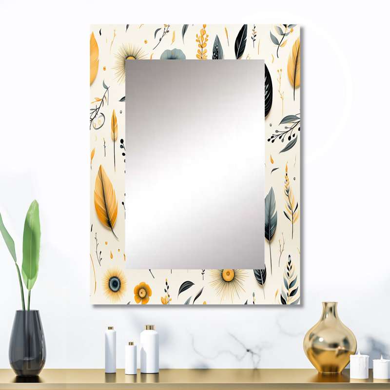 Alexo - Bohemian Wall Mirror, 32 po x 24 po