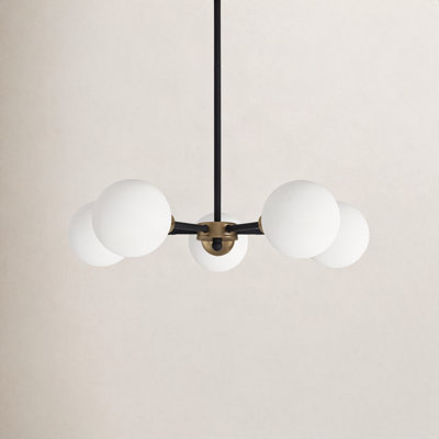 Hallas 5 - Light Dimmable Sputnik Chandelier