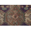 Tapis rose à motif géométrique traditionnel 9 x 13