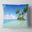 Housse et insert de coussin carré Corals Island-1470964277