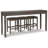 Hartung 3 - Person Four Leg Dining Set
