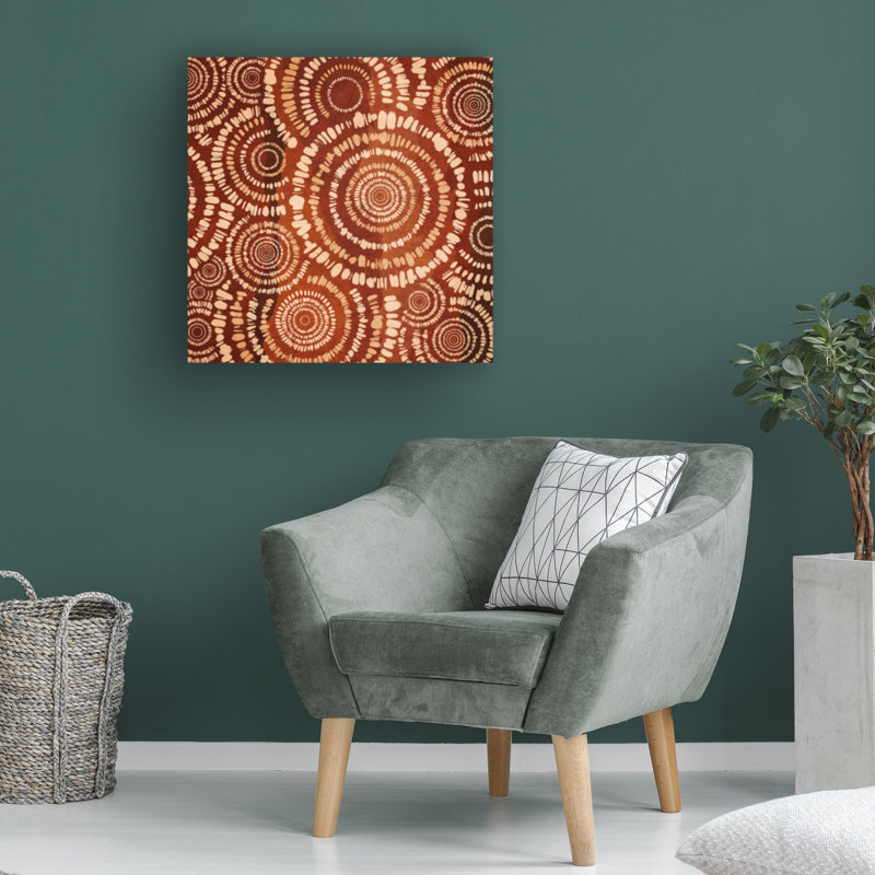 Art sur toile, Bolac, Emel, Tunaboylu, Agac Halkali, H 18 po x l 18 po