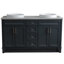Ensemble de meuble-lavabo double 61 po Nickolai-27439833