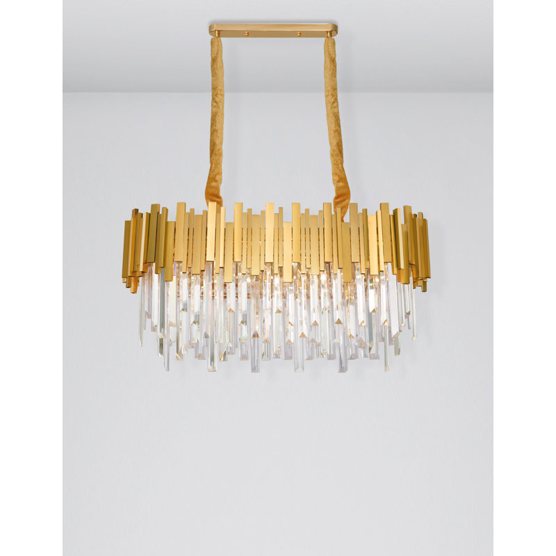 1 - Light Crystal Chandelier