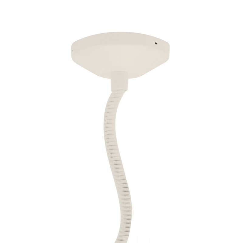 Track Light Flexible Power Feed, White, 48" H x 4.9" W x 4.9" D