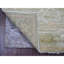 Tapis de couloir vert en laine noué à la main 2 pi 9 po x 10 pi Angora Oushak 342E805360B74209B108FC31B9A50F1B
