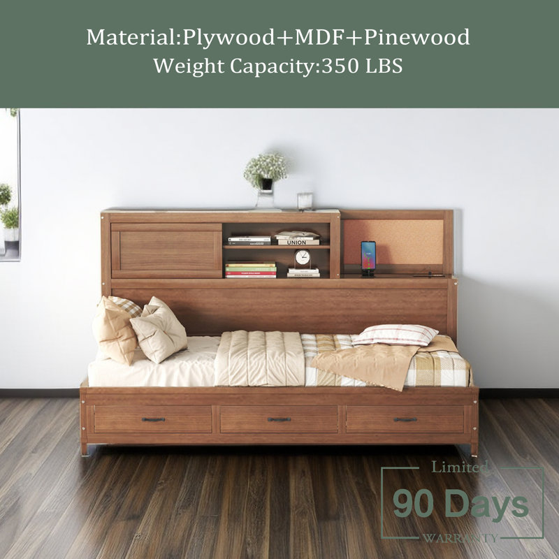 Kardin Daybed, Twin, Brown