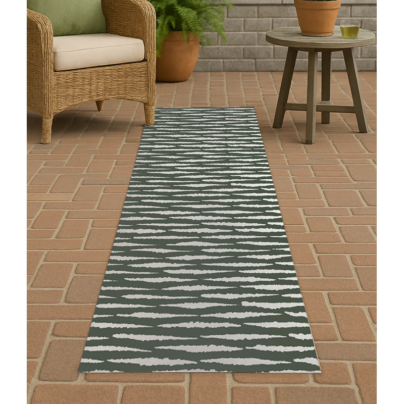 Scar Play Non-Slip Outdoor Rug, Runner 2'6" x 8'