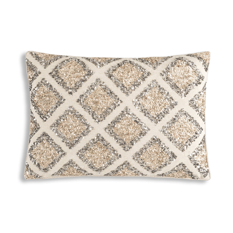 Royce Sequined Throw Pillow