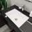 Castin 60" Wall-Mounted Single Left Sink Bathroom Vanity Set-976019362