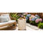 Tables portatives portatives, table d'appoint moderne cylindrique Mgo pour patio
