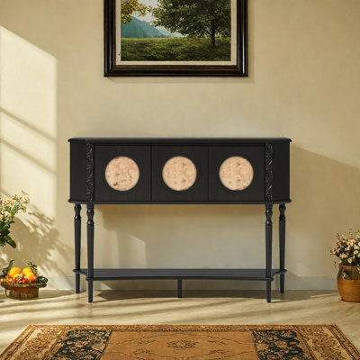 Retro Multifunctional Console Table