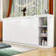 Lit escamotable en bois avec 3 tablettes-462920689-462920691