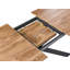 Extendable Metal Base Dining Table