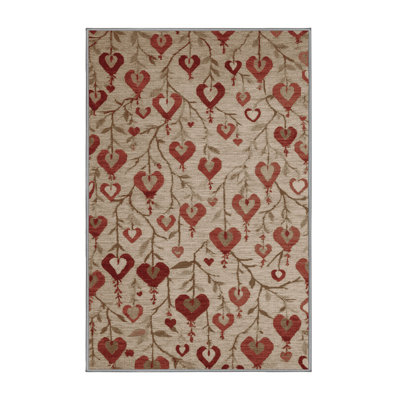 Tapis gris botanique lavable à la machine
