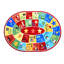 Tapis pour enfants Furnish my Place Mcclanahan 745 ABC | Alphabet éducatif | Tapis animaux animaux | Design contemporain | Multicolore-944855623