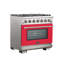 Four à convection au gaz autoportant de 36 po 5,32 pi³ Capriasca-68815686
