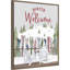 «Winter Mountain Getaway portrait VII-Winter Welcome» par Tara Reed, reproduction d'art sur toile encadrée