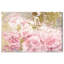 Floral et fleurs de camélias roses et dorées - impression-1094011193-1093967469