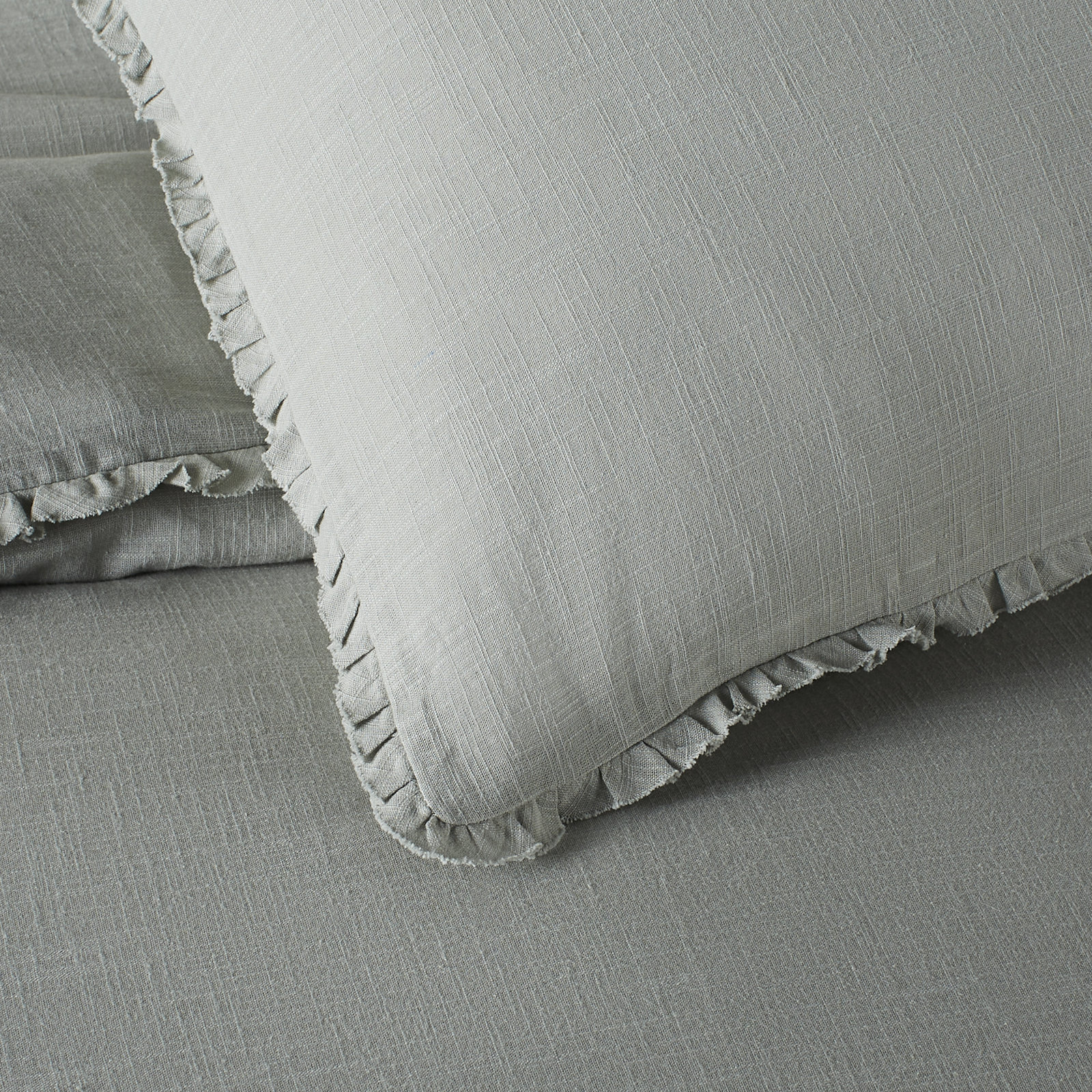 Danza Cotton Duvet Cover Set, California King, Mineral
