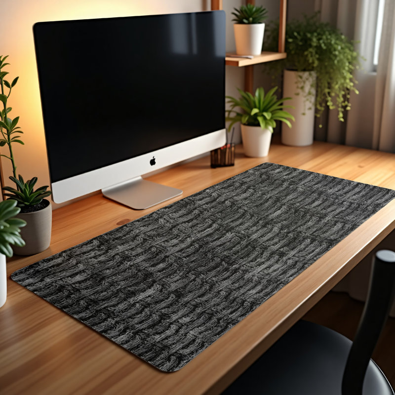 Polyester Desk Pad, 14.4x12.1