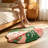 floor mats Irregular Leaf Shaped Bathroom MatCreative Simulated Leaf Bath RugSoft Absorbent  Dry Floor Mat Non-Washable Stylish Decorative Shower Mat-135368066