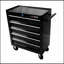 5 Drawer Tool Chest, Tool Storage Cabinet for Garage Storage with 4 Wheels and Locking System, BLACK-130369871