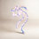 Metallic Star Lighted Outdoor Display