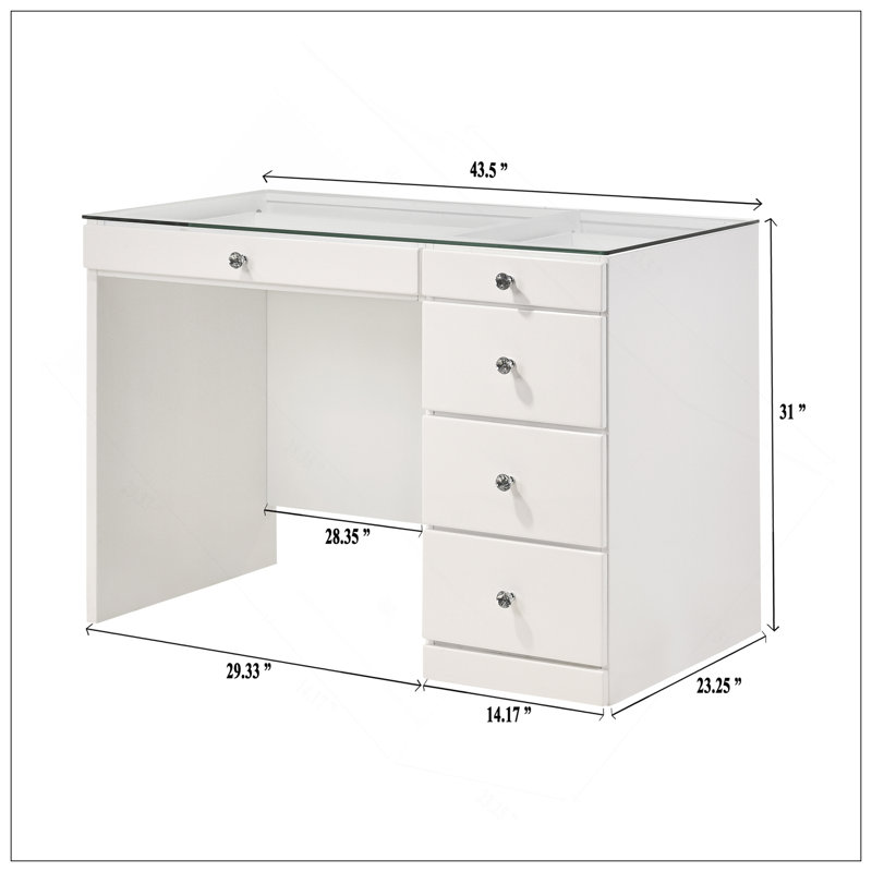Meuble-lavabo 1 pièce 1 pièce Glam, Blanc