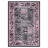 Medallion Machine Washable Rug with Rubber Backing for Living Room Non-Slip Area Rug Easy-Cleaning Vintage Floor Carpet for Bedroom Dining Room Office Playroom Nursery-1837265273