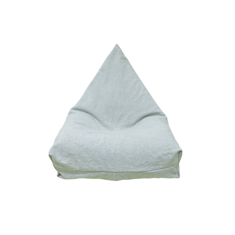 Fauteuil à billes exclusif en ligne, Mélange de coton bleu